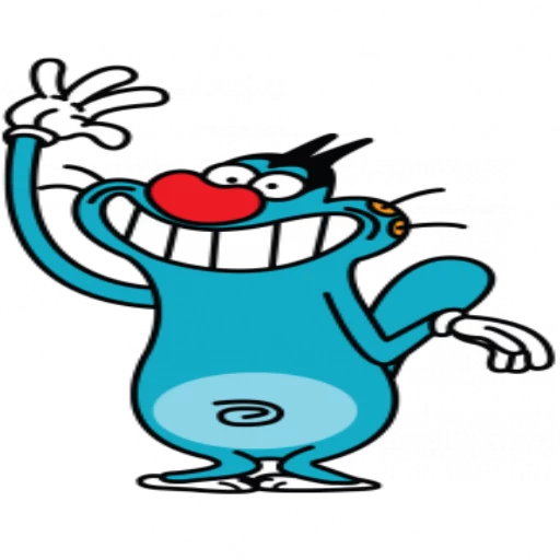 😁 Стикер «oggy & cockroaches» для Telegram