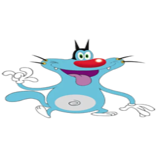 😝 Стикер «oggy & cockroaches» для Telegram