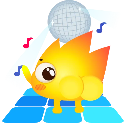 🤩 Стикер «Огонек» для Telegram