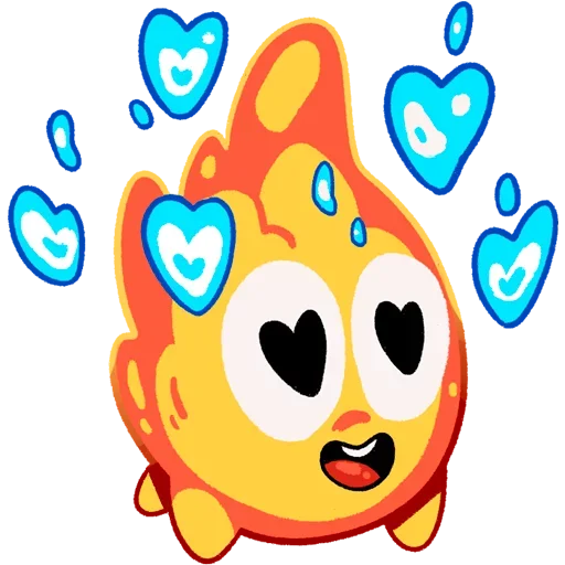 😌 Стикер «Firefly» для Telegram