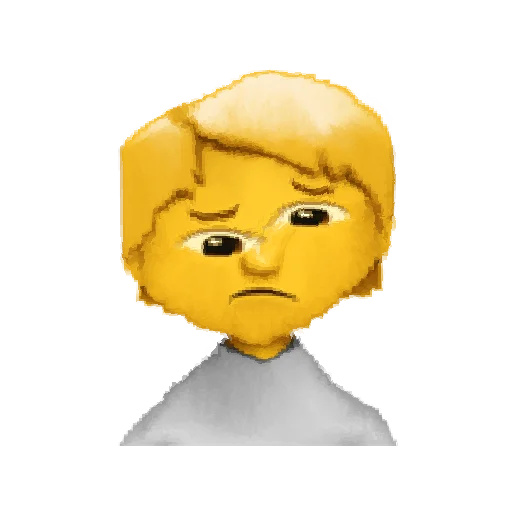 🙍 Стикер «Oh no.. [Human]» для Telegram