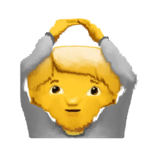 🙆 Стикер «Oh no.. [Human]» для Telegram