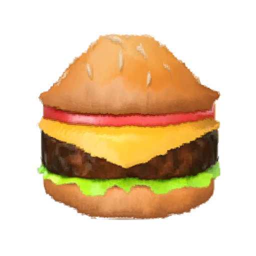 🍔 Стикер «Oh no.. [Eat]» для Telegram