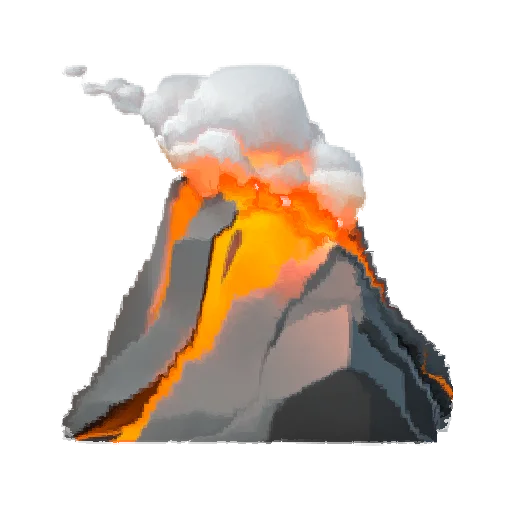 🌋 Стикер «Oh no.. [Places]» для Telegram