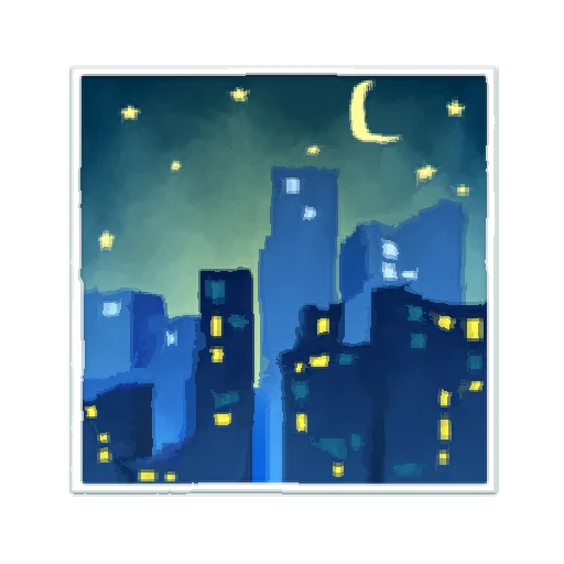 🌃 Стикер «Oh no.. [Places]» для Telegram