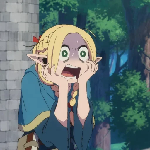 😱 Стикер «Dungeon Meshi» для Telegram