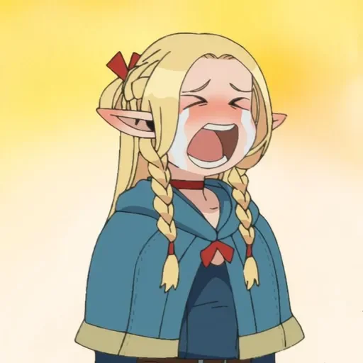 😭 Стикер «Dungeon Meshi» для Telegram