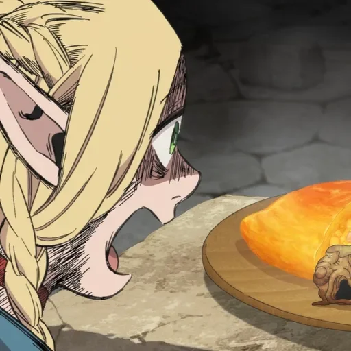 😱 Стикер «Dungeon Meshi» для Telegram