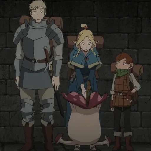 💥 Стикер «Dungeon Meshi» для Telegram