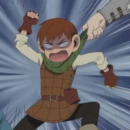 😡 Стикер «Dungeon Meshi» для Telegram