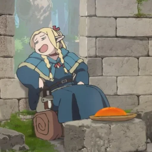 👸 Стикер «Dungeon Meshi» для Telegram