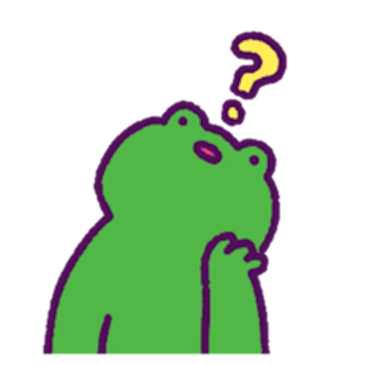❓ Стикер «oh_my_frog» для Telegram