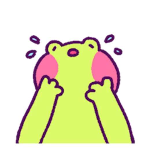 😳 Стикер «oh_my_frog» для Telegram