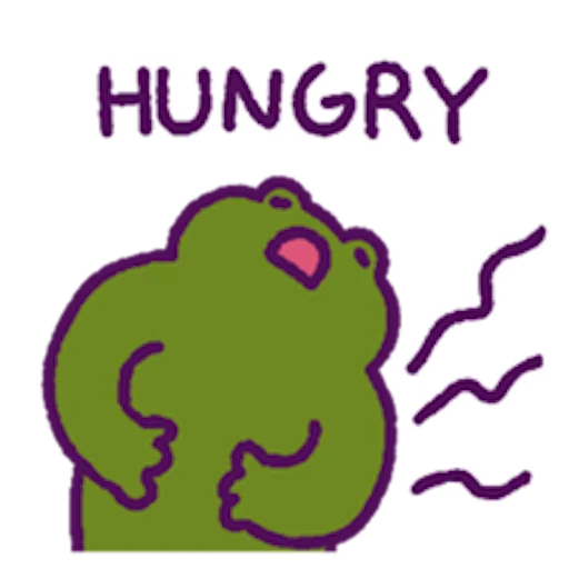 🍴 Стикер «oh_my_frog» для Telegram