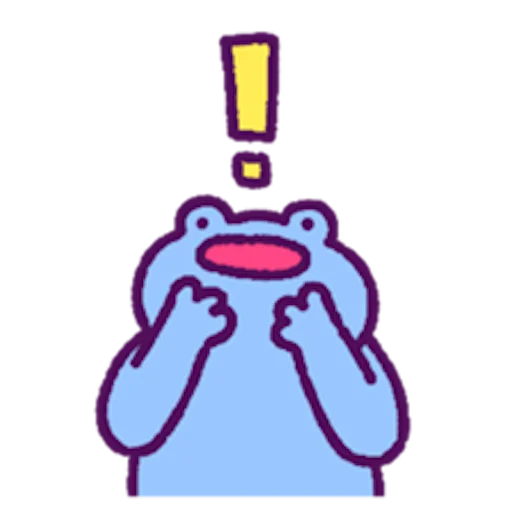 ❗️ Стикер «oh_my_frog» для Telegram