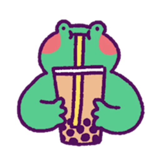 🥤 Стикер «oh_my_frog» для Telegram