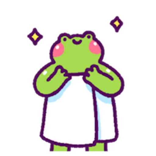 🚿 Стикер «oh_my_frog» для Telegram