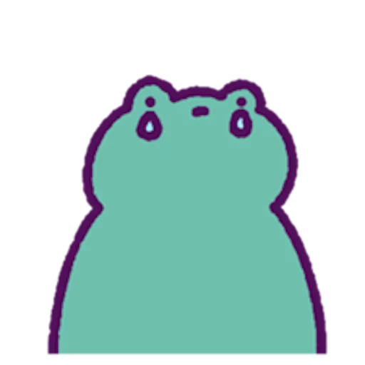 😢 Стикер «oh_my_frog» для Telegram