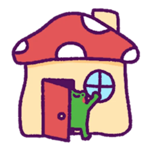 🏠 Стикер «oh_my_frog» для Telegram