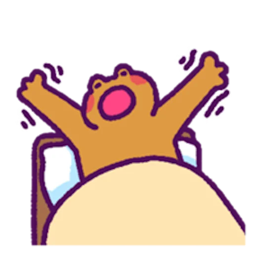 🌚 Стикер «oh_my_frog» для Telegram