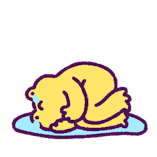 😭 Стикер «oh_my_frog» для Telegram