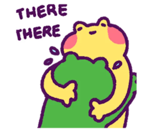 ❤️ Стикер «oh_my_frog» для Telegram