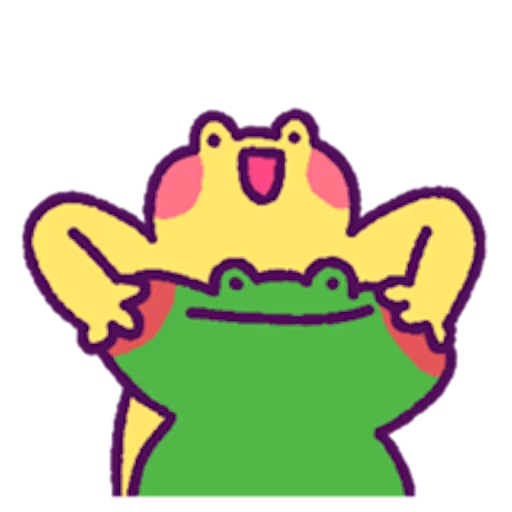 😁 Стикер «oh_my_frog» для Telegram