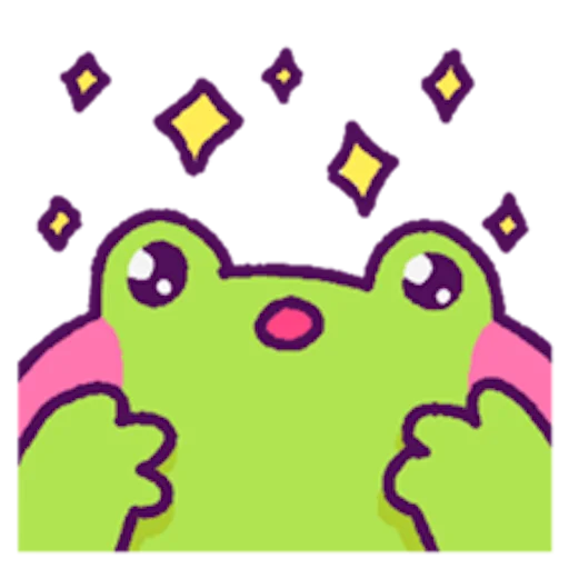 😲 Стикер «oh_my_frog» для Telegram