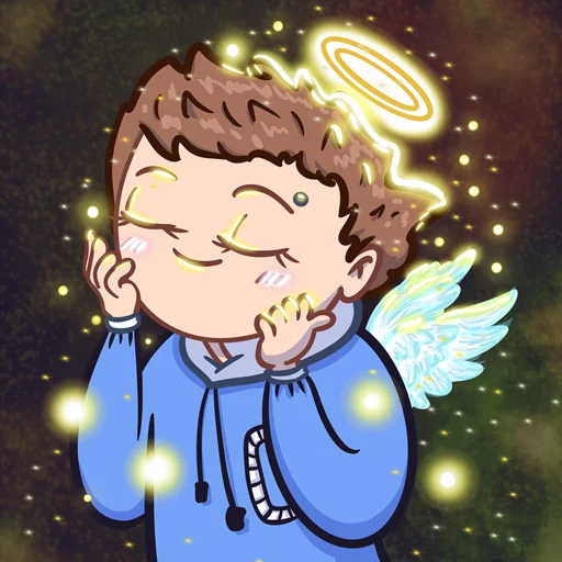 😇 Стикер «Ohtich» для Telegram
