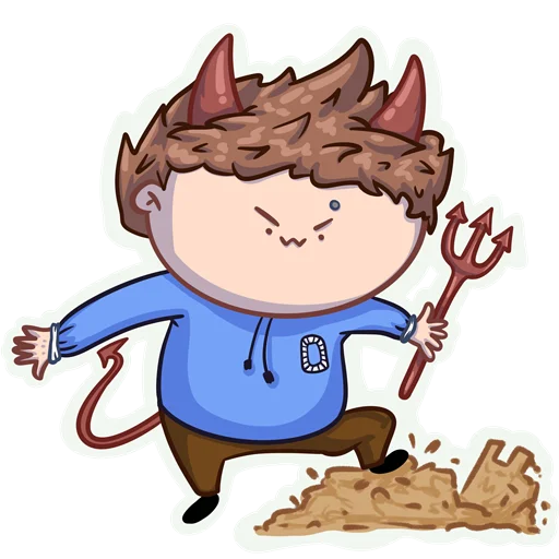 🤬 Стикер «Ohtich» для Telegram
