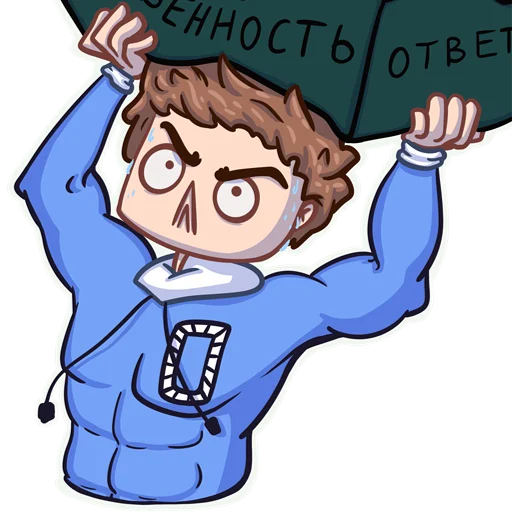 😠 Стикер «Ohtich» для Telegram