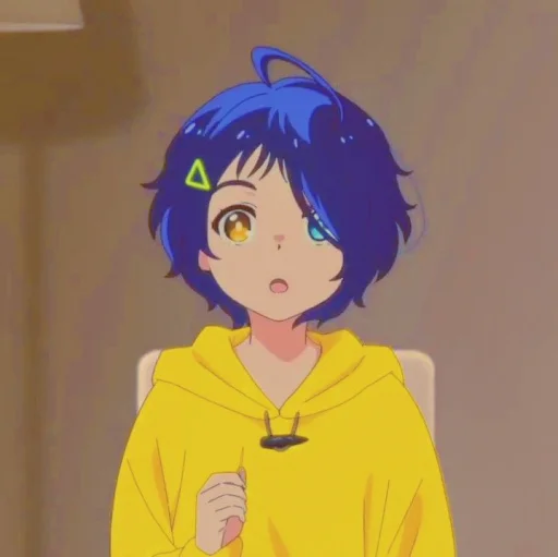 🦋 Стикер «ohto αi !» для Telegram