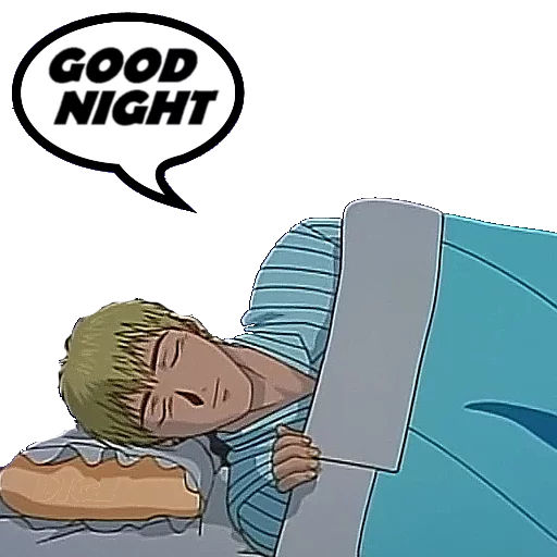 🛌 Стикер «GTO GREAT TEACHER ONIZUKA» для Telegram