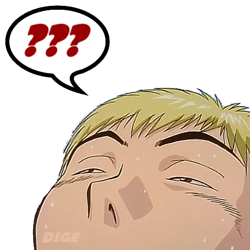 ❓ Стикер «GTO GREAT TEACHER ONIZUKA» для Telegram