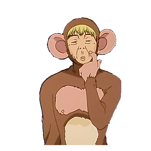 🐵 Стикер «GTO GREAT TEACHER ONIZUKA» для Telegram
