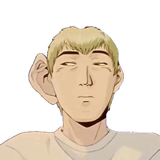 👂 Стикер «GTO GREAT TEACHER ONIZUKA» для Telegram