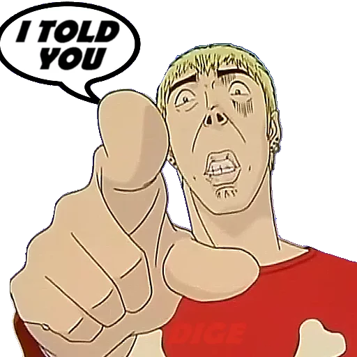 👈 Стикер «GTO GREAT TEACHER ONIZUKA» для Telegram