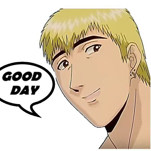 😃 Стикер «GTO GREAT TEACHER ONIZUKA» для Telegram