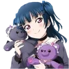 🌟 Эмодзи «Yoshiko Tsushima - Love Live» для Telegram