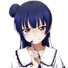 🌟 Эмодзи «Yoshiko Tsushima - Love Live» для Telegram