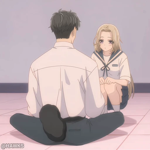🐶 Стикер «A Girl and Her Guard Dog Мой телохранитель» для Telegram