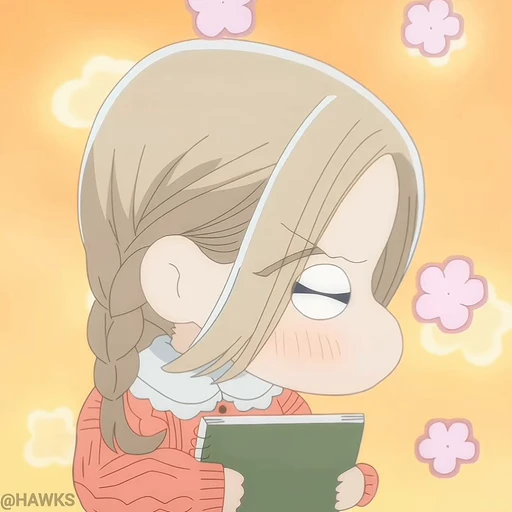 ☺️ Стикер «A Girl and Her Guard Dog Мой телохранитель» для Telegram
