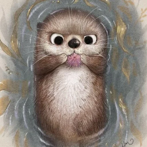 😡 Стикер «otter» для Telegram