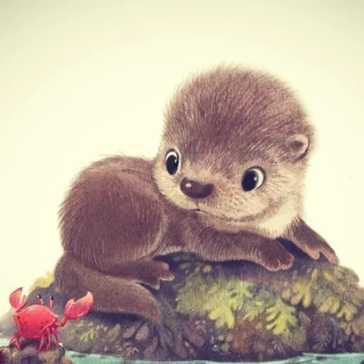🦦 Стикер «otter» для Telegram