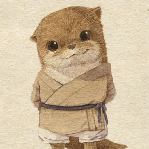 😊 Стикер «otter» для Telegram