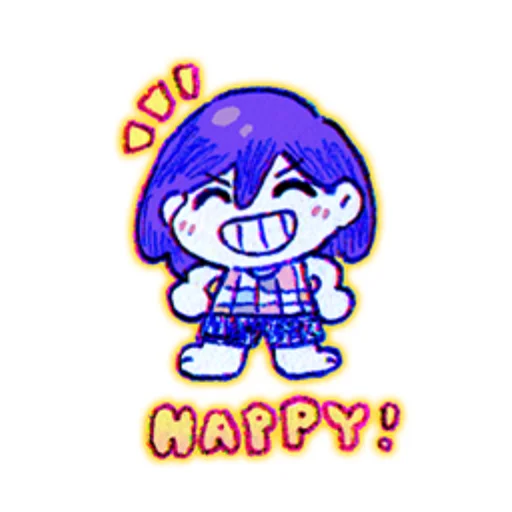 😄 Стикер «Ok Omori» для Telegram