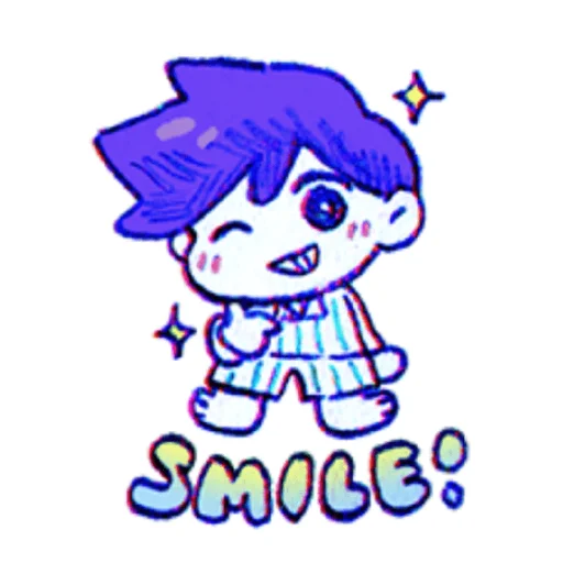 ☺️ Стикер «Ok Omori» для Telegram