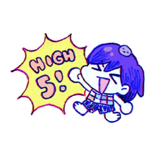😋 Стикер «Ok Omori» для Telegram