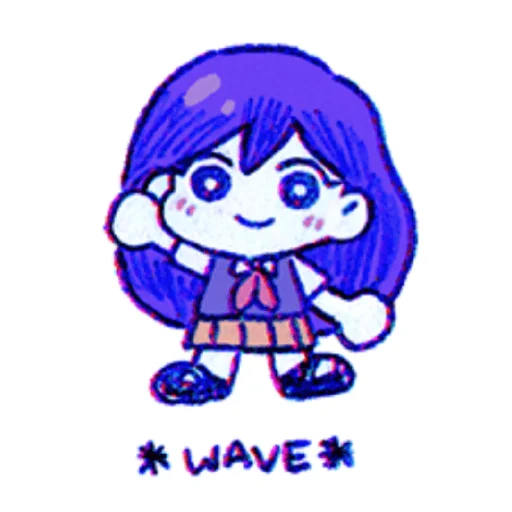 😊 Стикер «Ok Omori» для Telegram