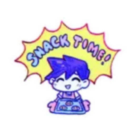 🍴 Стикер «Ok Omori» для Telegram